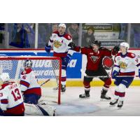 Vancouver Giants centre Milos Roman against the Edmonton Oil Kings