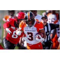 BC Lions running back John White
