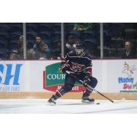 Macon Mayhem defenseman Oleg Khalemin