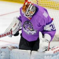 Rockford IceHogs Cancer Night jerseys