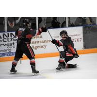 Aberdeen Wings celebrate a goal