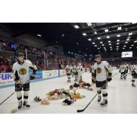 Muskegon Lumberjacks Teddy Bear Toss