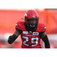 Calgary Stampeders defensive back Jamar Wall
