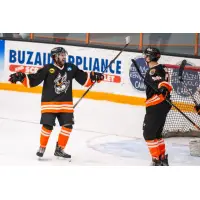 Danbury Hat Tricks Celebrate a Goal