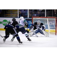 Victoria Royals goaltender Shane Farkas
