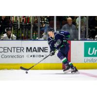 Jake Elmer of the Maine Mariners