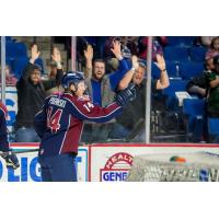 Austin Poganski with the Tulsa Oilers