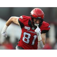 Calgary Stampeders receiver Michael Klukas