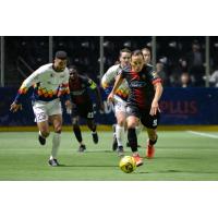 Ontario Fury midfielder Joseph Cairel vs. the Tacoma Stars