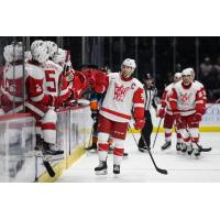 Grand Rapids Griffins exchange congratulations in San Diego