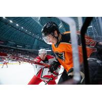 Lehigh Valley Phantoms center Cal O'Reilly vs. the Charlotte Checkers