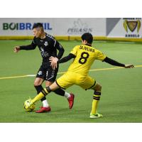 Luan Oliveira of the Milwaukee Wave (right) vs. the Orlando SeaWolves