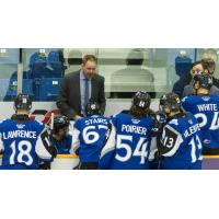 Coach Jeff Cowan and the Saint John Sea Dogs