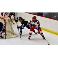 Port Huron Prowlers forward Jonathon Juliano vs. the Mentor Ice Breakers
