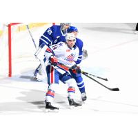 Forward Pascal Aquin with the Rochester Americans