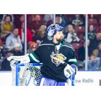 Utah Grizzlies goaltender Martin Ouellette