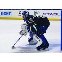 Utah Grizzlies goaltender Martin Ouellette