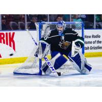 Utah Grizzlies goaltender Martin Ouellette