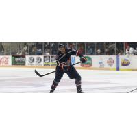 Defender Zach Urban with the Macon Mayhem