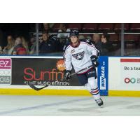 Defenceman Jarod Newell with the Tri-City Americans