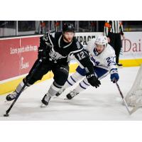 Nathan Walker of the San Antonio Rampage vs. the Toronto Marlies