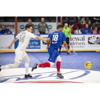 Kevin Ellis of the Kansas City Comets vs. the Orlando Seawolves