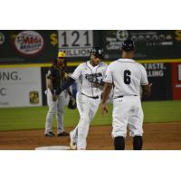 Somerset Patriots catcher Yovan Gonzalez