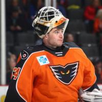 Lehigh Valley Phantoms goaltender Alex Lyon