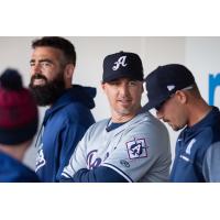 Reno Aces pitching coach Jeff Bajenaru