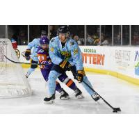Atlanta Gladiators forward Samuel Asselin vs. the Orlando Solar Bears