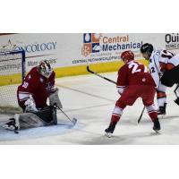 Allen Americans goaltender Dereck Baribeau