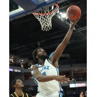 Asauhn Dixon-Tatum of the Halifax Hurricanes vs. the London Lightning