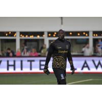 Forward Madison FC goalkeeper Brian Sylvestre