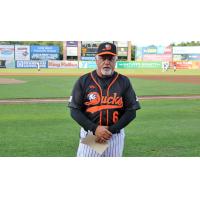 Long Island Ducks manager Wally Backman