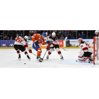 Binghamton Devils goaltender Cory Schneider vs. the Syracuse Crunch