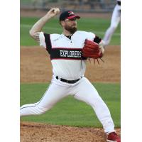 Sioux City Explorers pitcher Matt Pobereyko