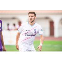 Forward Madison FC fullback Carl Schneider