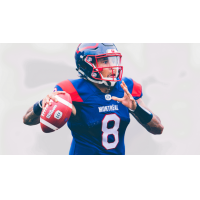 Montreal Alouettes quarterback Vernon Adams