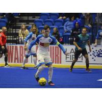 Utica City FC with possession vs.  the St. Louis Ambush