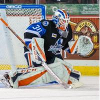 Wichita Thunder goaltender Dylan Wells