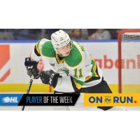 Connor McMichael of the London Knights