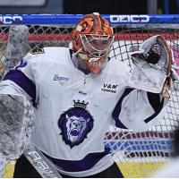 Reading Royals goaltender Kirill Ustimenko
