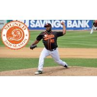 Long Island Ducks pitcher Felix Carvallo