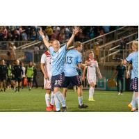 Louis Bennett with Forward Madison FC