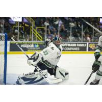 Florida Everblades goaltender Cam Johnson