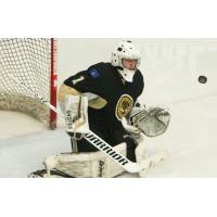 Goaltender Ryan McInchak with the Muskegon Lumberjacks