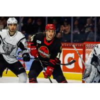 Grand Rapids Griffins left wing Turner Elson vs. the San Antonio Rampage
