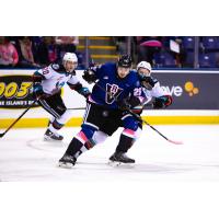 Kelowna Rockets battle the Victoria Royals