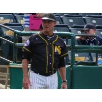 New Britain Bees hitting coach Chuck Stewart