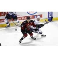 Vancouver Giants centre Milos Roman vs. the Victoria Royals